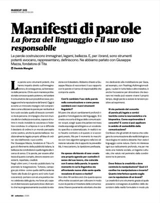 Manifesti di parole 1